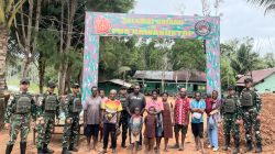 Danpos Rawa Bustop Letda Inf Suryo Nugroho, S.Tr.(Han) Gelar Kegiatan Baksos Pada HUT ke-80 TNI Tahun 2025
