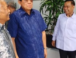 Jenderal TNI (Purn) Bibit Waluyo Menerima Kunjungan Mantan Presiden ke-6 RI Susilo Bambang Yudhoyono Di Magelang